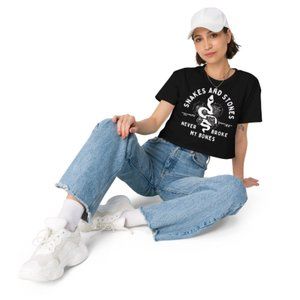 Snakes And Stones Lover Era Women’s Crop Top